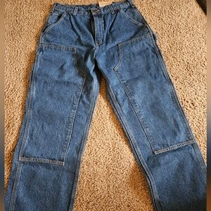 Carhartt Men's Original Loose Fit Blue Jeans